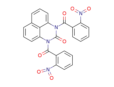 1H-Perimidin-2(3H)-one, 1,3-bis(2-nitrobenzoyl)-