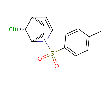 anti-8-chloro-2-(4'-methylphenylsulfonyl)-2-azabicyclo<3.2.1>octa-3,6-diene