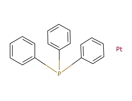 Molecular Structure of 47028-70-6 (Platinum, (triphenylphosphine)-)