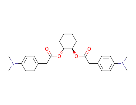 (1R,2R)-trans-cyclohexanediol bis-p-dimethylaminophenylacetate