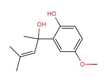 Benzenemethanol,
2-hydroxy-5-methoxy-a-methyl-a-(2-methyl-1-propenyl)-