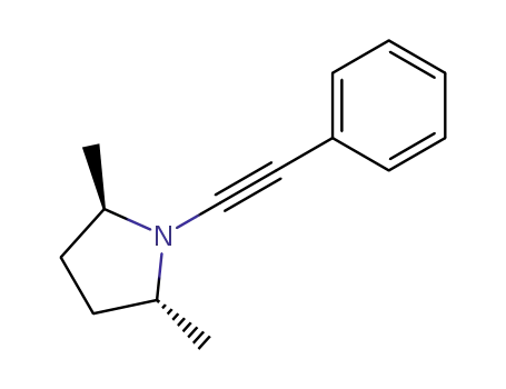 2,5-dimethyl-1-(phenylethynyl)-pyrrolidine