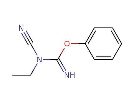 1-Cyano-1-ethyl-2-phenyl-isoharnstoff