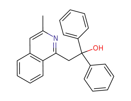 1,1-diphenyl-2-(3-methyl-1-isoquinolyl)ethanol
