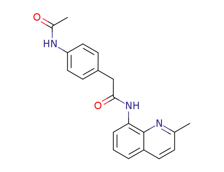 2-(4-Acetylamino-phenyl)-N-(2-methyl-quinolin-8-yl)-acetamide