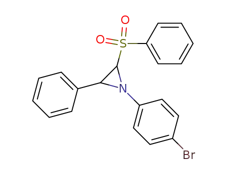Aziridine, 1-(4-bromophenyl)-2-phenyl-3-(phenylsulfonyl)-