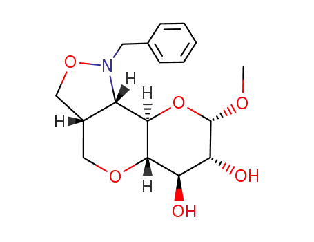 (3aR,5aS,6R,7R,8S,9aR,9bS)-1-Benzyl-8-methoxy-octahydro-2,5,9-trioxa-1-aza-cyclopenta[a]naphthalene-6,7-diol