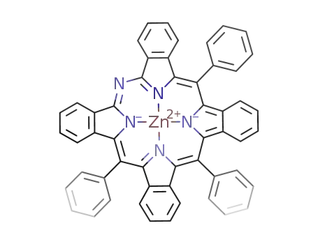 zinc meso-triphenyltetrabenzoazaporphyrin