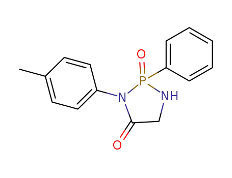 1,3,2-Diazaphospholidin-4-one, 3-(4-methylphenyl)-2-phenyl-, 2-oxide