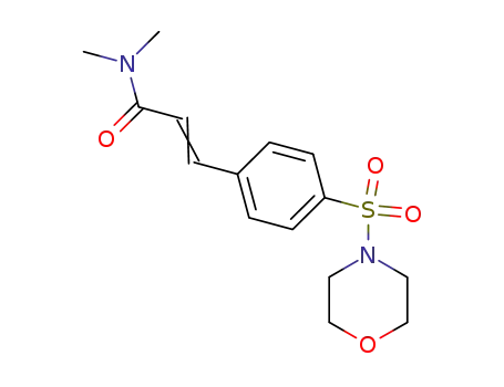 2-Propenamide, N,N-dimethyl-3-[4-(4-morpholinylsulfonyl)phenyl]-