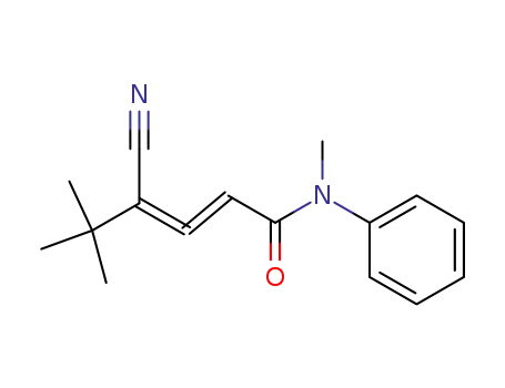 4-Cyan-5,5,N-trimethyl-2,3-hexadienanilid