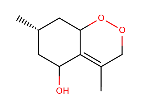(7S)-3,5,6,7,8,8a-hexahydro-4-methyl-1,2-benzodioxin-5-ol