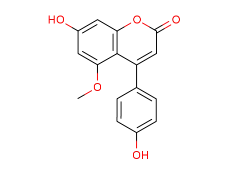 7,4'-dihydroxy-5-methoxy-4-phenylcoumarin