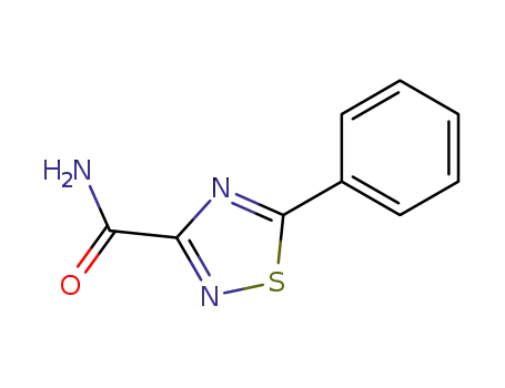 5-phenyl-[1,2,4]thiadiazole-3-carboxylic acid amide