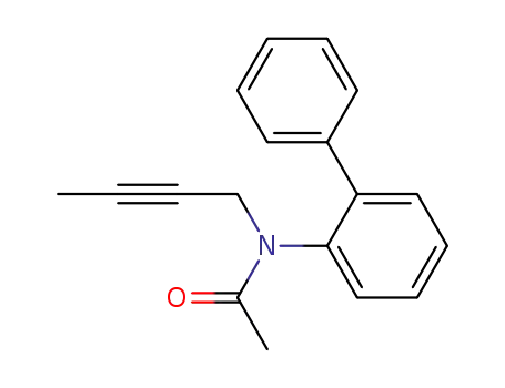 N-Biphenyl-2-yl-N-but-2-ynyl-acetamide
