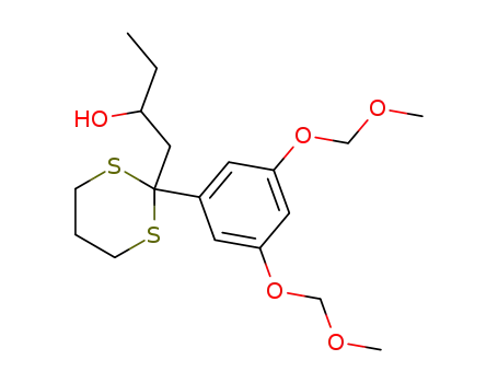 2-(3,5-Bis<methoxymethoxy>phenyl)-2-(2-hydroxybutyl)-1,3-dithiane