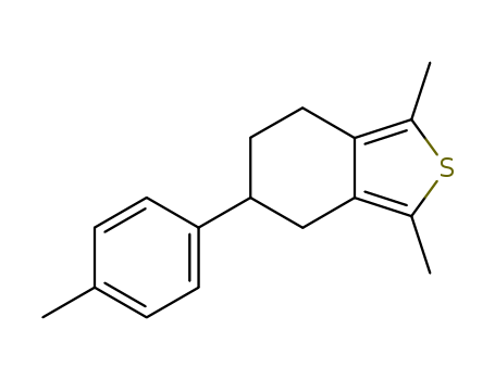 Benzo[c]thiophene, 4,5,6,7-tetrahydro-1,3-dimethyl-5-(4-methylphenyl)-