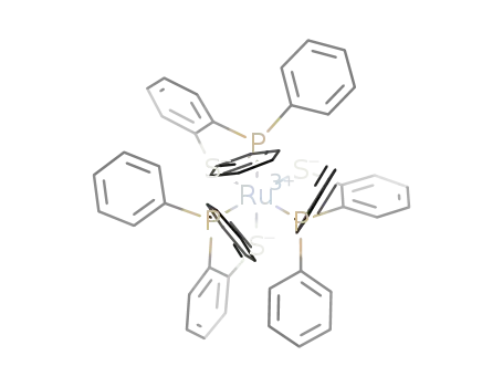 tris(2-diphenylphosphinobenzenethiolato)ruthenium(III)