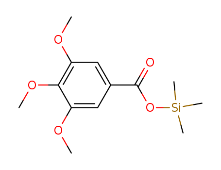 Benzoic acid, 3,4,5-trimethoxy-, trimethylsilyl ester