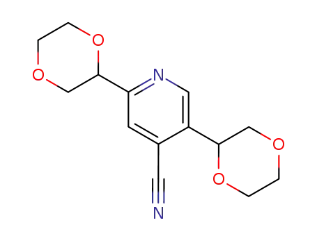 2,5-didioxanyl-4-cyanopyridine