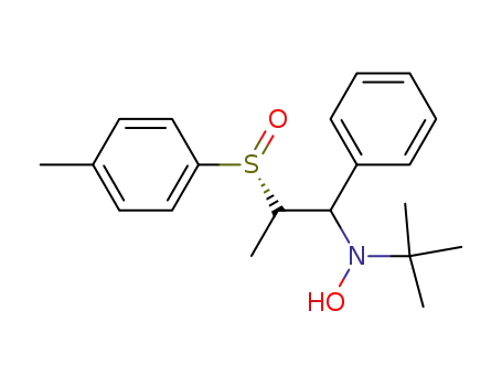1-(N-t-butyl-N-hydroxylamino)-1-phenyl-prop-2-yl p-tolyl sulfoxide