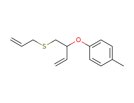6-p-methylphenoxy-6-vinyl-4-thia-1-hexene