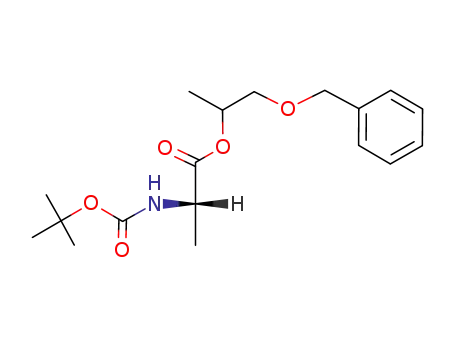 (S)-2-tert-Butoxycarbonylamino-propionic acid 2-benzyloxy-1-methyl-ethyl ester