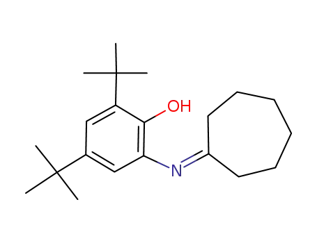 2,4-Di-tert-butyl-6-cycloheptylideneamino-phenol