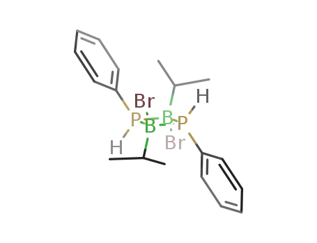 1,3-diphenyl-2,4-dibromo-2,4-diisopropyl-1,3,2,4-diphosphadiboracyclobutane