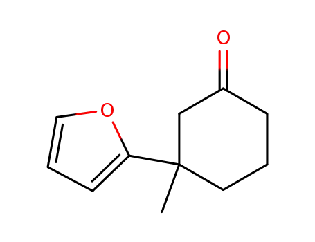 3-Furan-2-yl-3-methyl-cyclohexanone