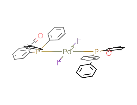 trans-[PdI<sub>2</sub>(o-diphenylphosphinobenzaldehyde)2]