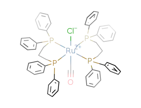 trans-[Ru(CO)Cl(1,3-bis(diphenylphosphino)propane)2]<sup>(1+)</sup>