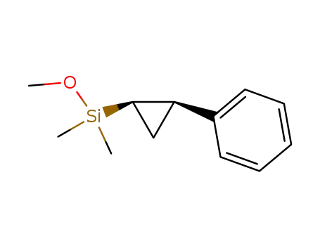 Molecular Structure of 142048-31-5 (Silane, methoxydimethyl(2-phenylcyclopropyl)-, cis-)
