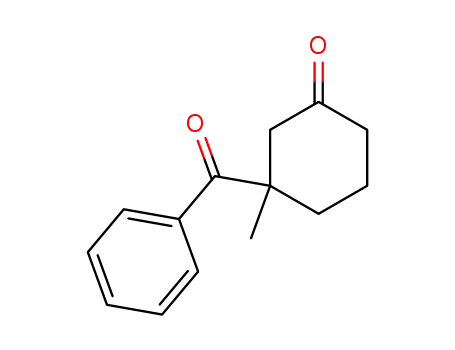 Molecular Structure of 106697-31-8 (Cyclohexanone, 3-benzoyl-3-methyl-)