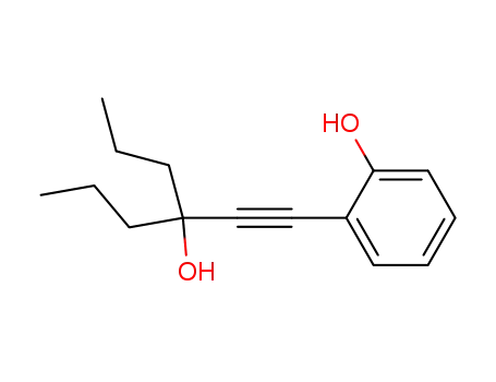 Phenol, 2-(3-hydroxy-3-propyl-1-hexynyl)-