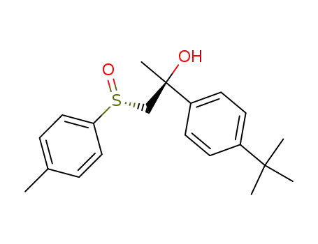 (S)-2-(4-tert-Butyl-phenyl)-1-((R)-toluene-4-sulfinyl)-propan-2-ol