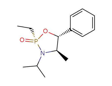 (2S,4R,5R)-2-ethyl-2-oxo-3-isopropyl-4-methyl-5-phenyl-1,3,2-oxazaphospholane