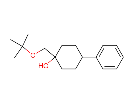 Molecular Structure of 87996-26-7 (Cyclohexanol, 1-[(1,1-dimethylethoxy)methyl]-4-phenyl-)