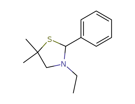 3-Ethyl-5,5-dimethyl-2-phenyl-thiazolidine