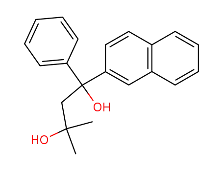 1-phenyl-1-(2-naphthyl)-3-methylbutane-1,3-diol