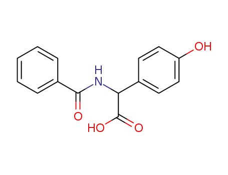 benzoylamino-(4-hydroxy-phenyl)-acetic acid