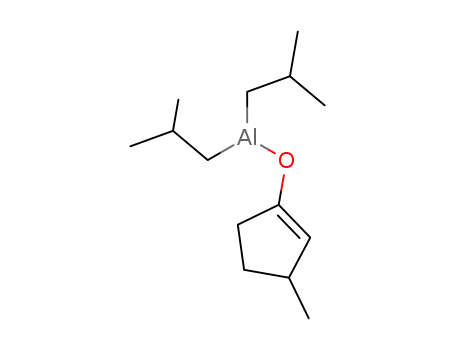 Aluminum, (3-methyl-1-cyclopenten-1-olato)bis(2-methylpropyl)-