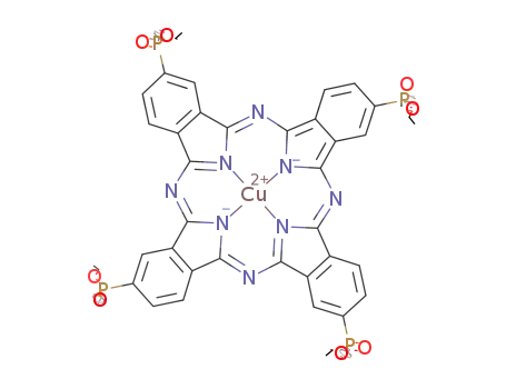 Cu(C<sub>8</sub>H<sub>3</sub>N<sub>2</sub>PO(OCH<sub>2</sub>CH<sub>3</sub>)C<sub>6</sub>H<sub>5</sub>)4