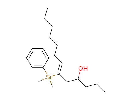 (Z)-6-dimethylphenylsilyl-6-tridecen-4-ol