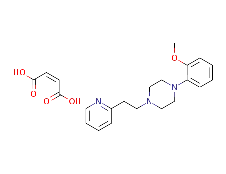 Piperazine, 1-(2-methoxyphenyl)-4-[2-(2-pyridinyl)ethyl]-,
(2Z)-2-butenedioate (1:1)