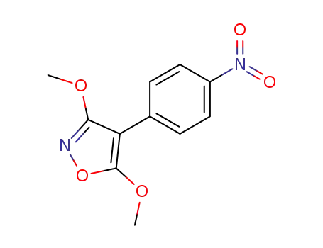 Isoxazole, 3,5-dimethoxy-4-(4-nitrophenyl)-