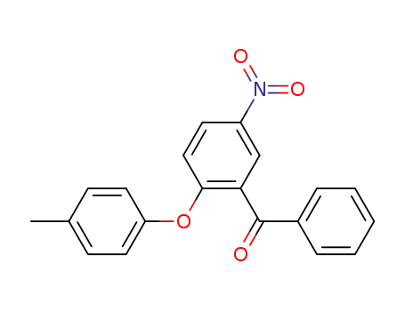 5-nitro-2-<i>p</i>-tolyloxy-benzophenone