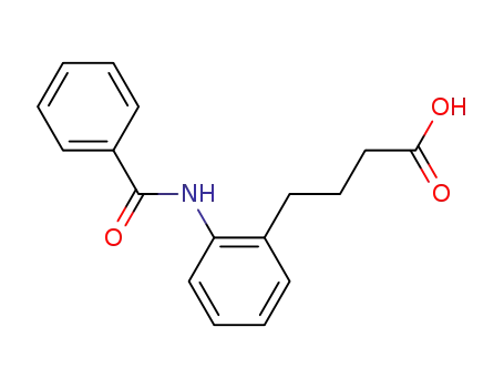 Molecular Structure of 857780-48-4 (4-(2-benzoylamino-phenyl)-butyric acid)