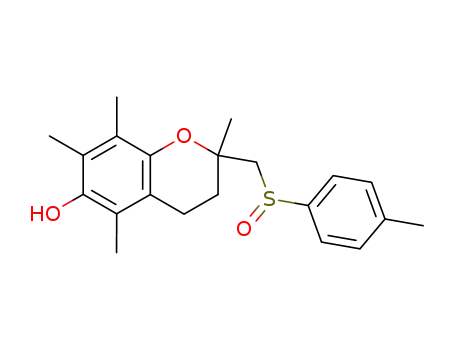 2,5,7,8-Tetramethyl-2-(toluene-4-sulfinylmethyl)-chroman-6-ol