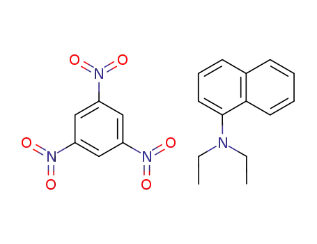 Molecular Structure of 52912-76-2 (diethyl-[1]naphthyl-amine; compound with 1,3,5-trinitro-benzene)